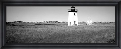 Framed Long Point Light, Long Point, Provincetown, Cape Cod, Massachusetts Print