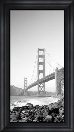 Framed California, San Francisco, Golden Gate Bridge Print
