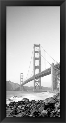 Framed California, San Francisco, Golden Gate Bridge Print