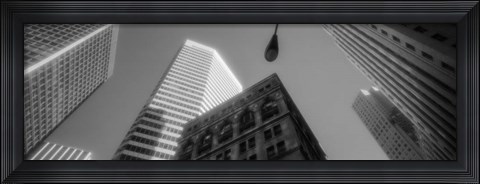 Framed Financial District San Francisco CA Print