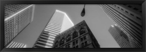 Framed Financial District San Francisco CA Print