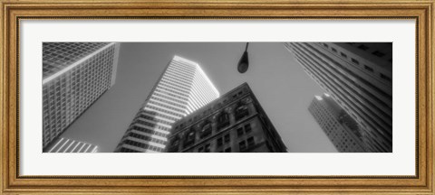 Framed Financial District San Francisco CA Print