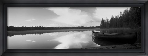 Framed Leigh Lake, Grand Teton Park, Wyoming Print
