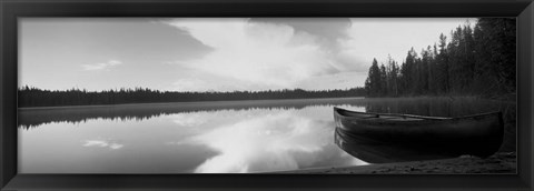 Framed Leigh Lake, Grand Teton Park, Wyoming Print