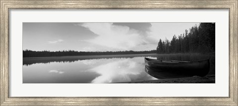 Framed Leigh Lake, Grand Teton Park, Wyoming Print