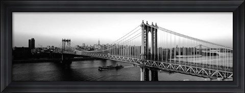 Framed Manhattan Bridge, NYC, NY Print