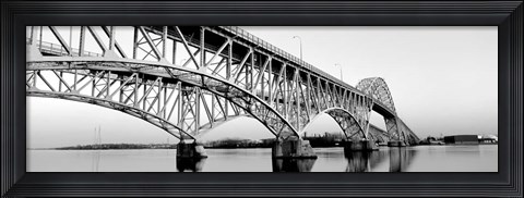 Framed South Grand Island Bridges New York USA Print