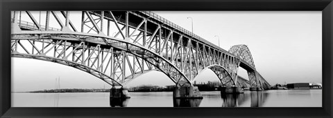 Framed South Grand Island Bridges New York USA Print