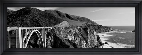 Framed Bixby Creek Bridge, Big Sur, California Print