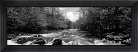 Framed Little Pigeon River, Great Smoky Mountains National Park, Tennessee Print