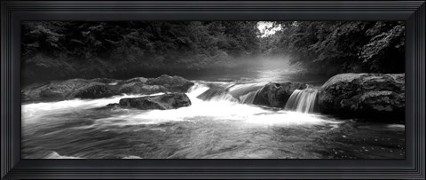Framed Little Pigeon River, Great Smoky Mountains National Park,North Carolina, Tennessee, Print