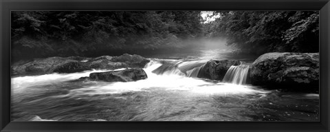 Framed Little Pigeon River, Great Smoky Mountains National Park,North Carolina, Tennessee, Print