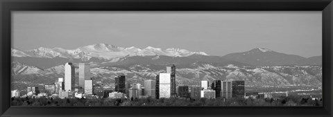 Framed Denver, Colorado Print