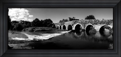 Framed Thirteen Arch Bridge over the River Funshion, Glanworth, Ireland Print