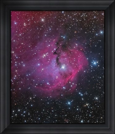 Framed VDB 93 is an emission and reflection Nebula in Canis Major Print