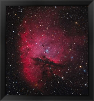 Framed NGC 281, the Pacman Nebula Print