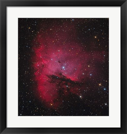 Framed NGC 281, the Pacman Nebula Print