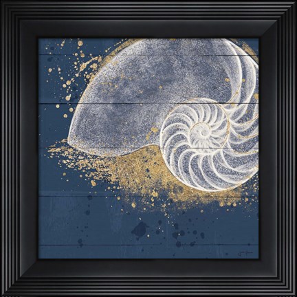 Framed Calm Seas IX Print
