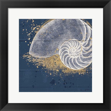 Framed Calm Seas IX Print