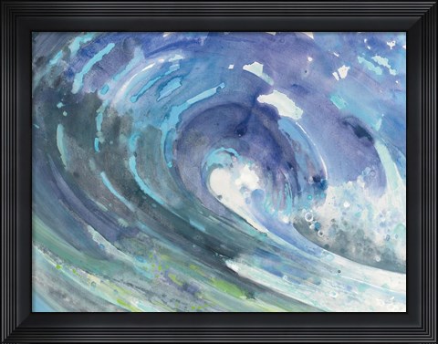 Framed Curl Print