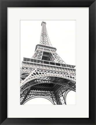 Framed Eiffel up Close Print