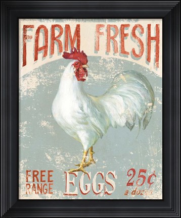 Framed Farm Nostalgia III Print