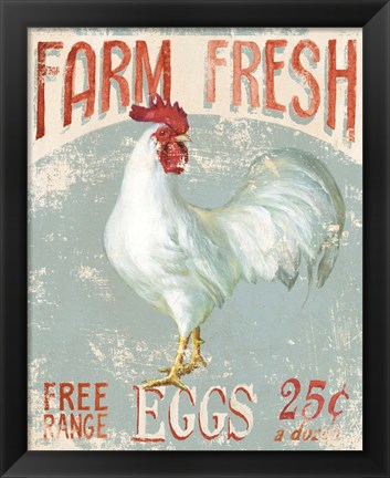 Framed Farm Nostalgia III Print