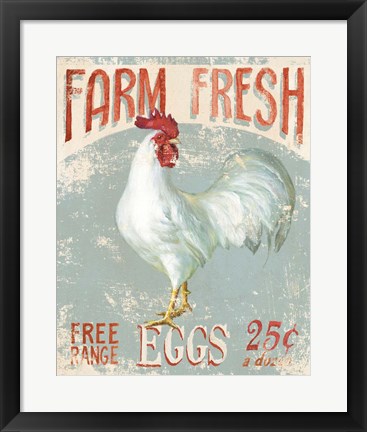 Framed Farm Nostalgia III Print