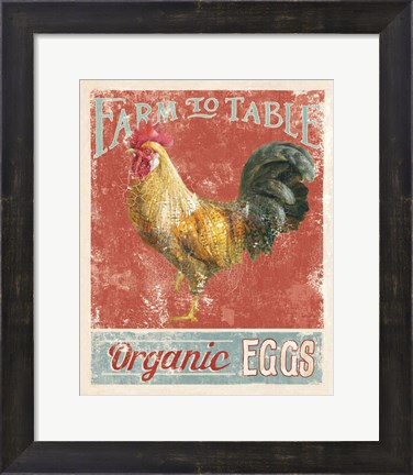 Framed Farm Nostalgia V Print