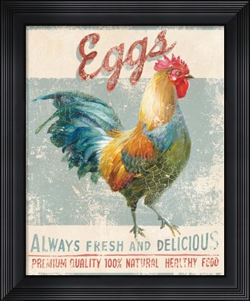 Framed Farm Nostalgia VI Print