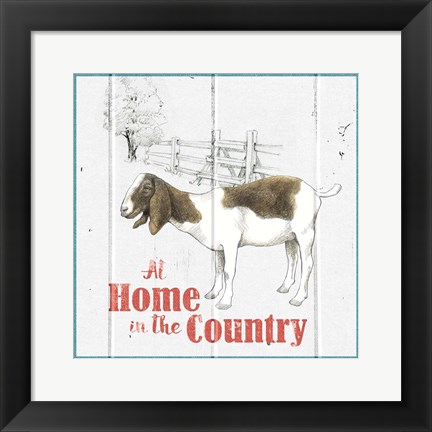 Framed Farm To Table II Print