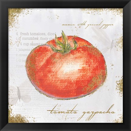 Framed Garden Treasures VII Print