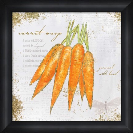 Framed Garden Treasures VIII Print