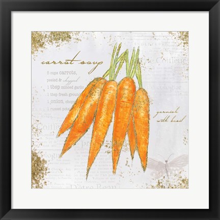 Framed Garden Treasures VIII Print