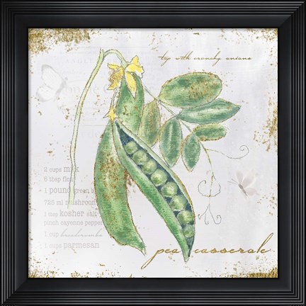 Framed Garden Treasures X Print