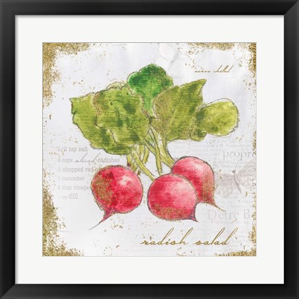 Framed Garden Treasures XII Print