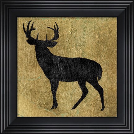 Framed Golden Lodge I Print