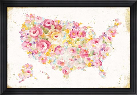Framed Midsummer USA Print