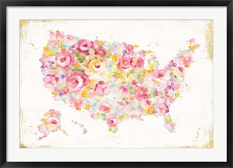 Framed Midsummer USA Print