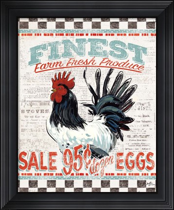 Framed Morning News IV Print