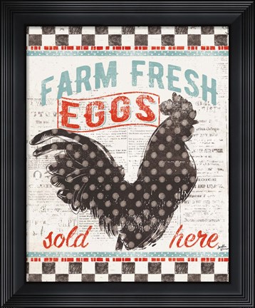Framed Morning News V Print