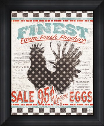 Framed Morning News VI Print