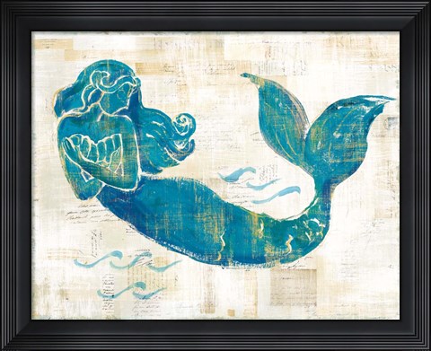 Framed On the Waves II Print