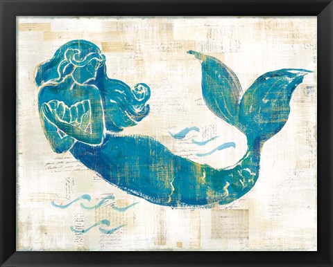 Framed On the Waves II Print