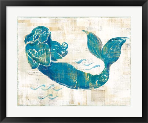 Framed On the Waves II Print