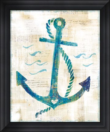 Framed On the Waves IV Print