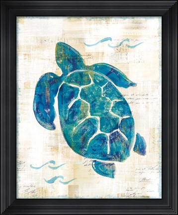 Framed On the Waves VI Print