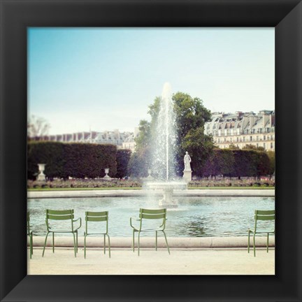 Framed Paris Moments V Print