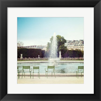 Framed Paris Moments V Print