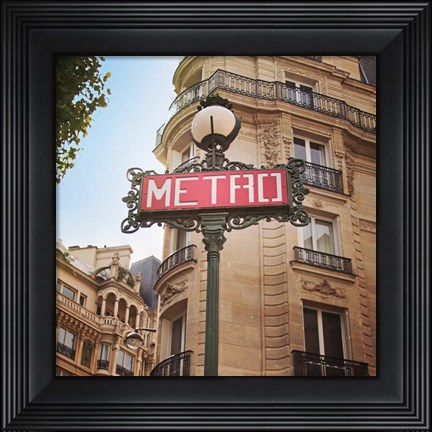 Framed Paris Moments VII Print